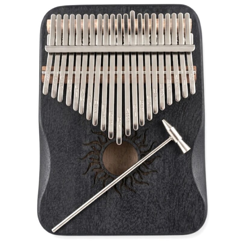 Kalimba se symbolem Slunce